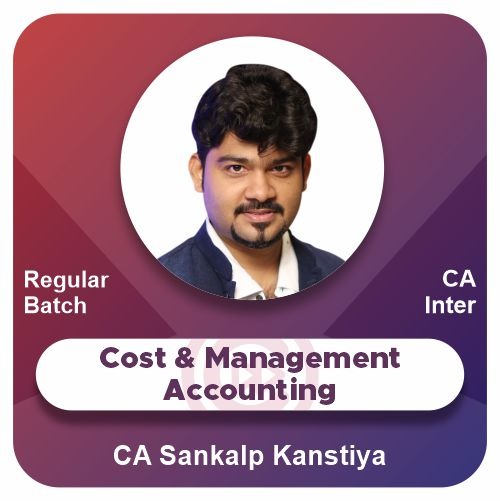Ca Inter Cost And Management Accounting Old Syllabus Regular Batch By