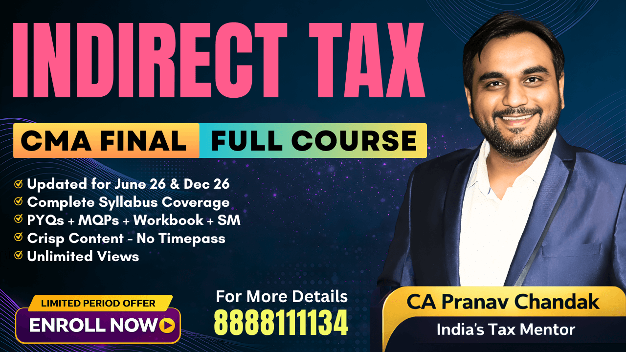 Direct Tax Laws & International Taxation