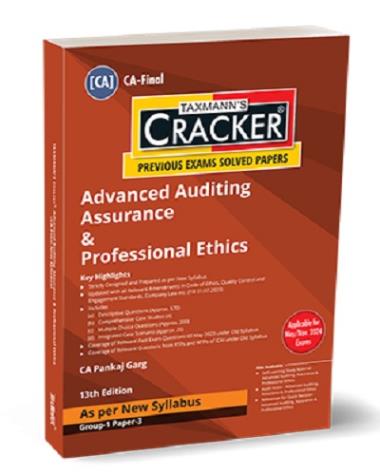 Cracker Advanced Auditing Assurance & Professional Ethics - May & Nov 24