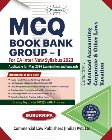 MCQ Book Bank for Group 1 - May 24