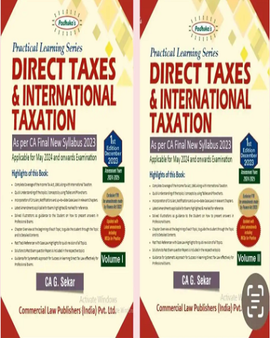 Practical Learning Series Direct Taxes and International Taxation - May 24