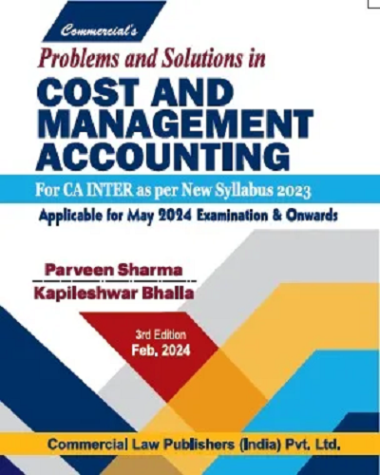 Problems and Solutions in Cost and Management Accounting - May 24