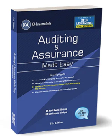 Auditing and Assurance Made Easy - Nov 23