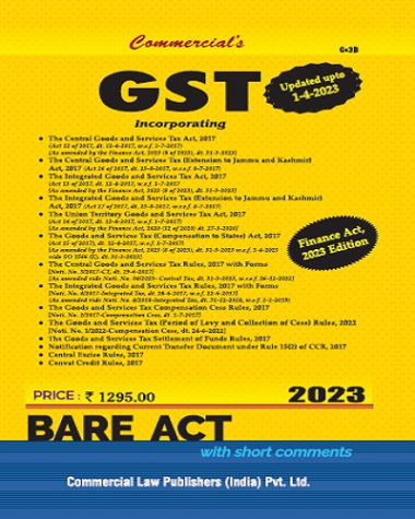 GST Act Rules and Regulations