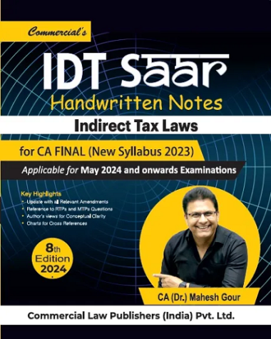 IDT Saar for Indirect Tax Laws - May 24