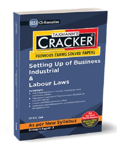Cracker Setting Up of Business Industrial & Labour Laws - Dec 23 & June 24